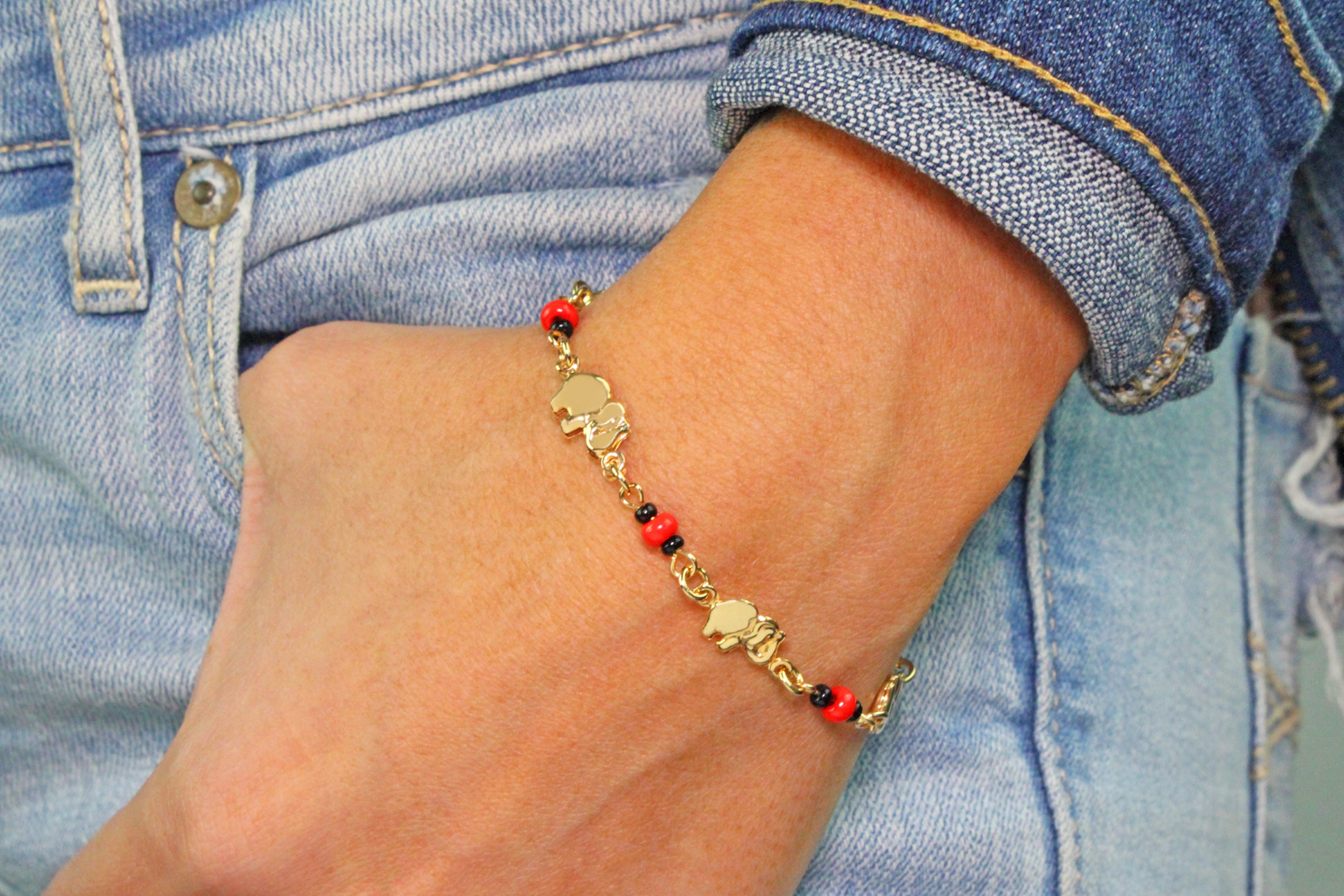 🐘Natasha Gold elephant bracelet | Elephant bracelet, Gold elephant,  Couture jewelry