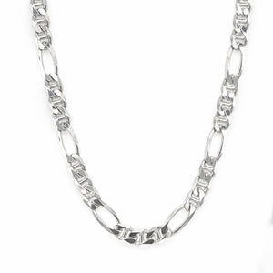 SILVER FIGARO CHAIN